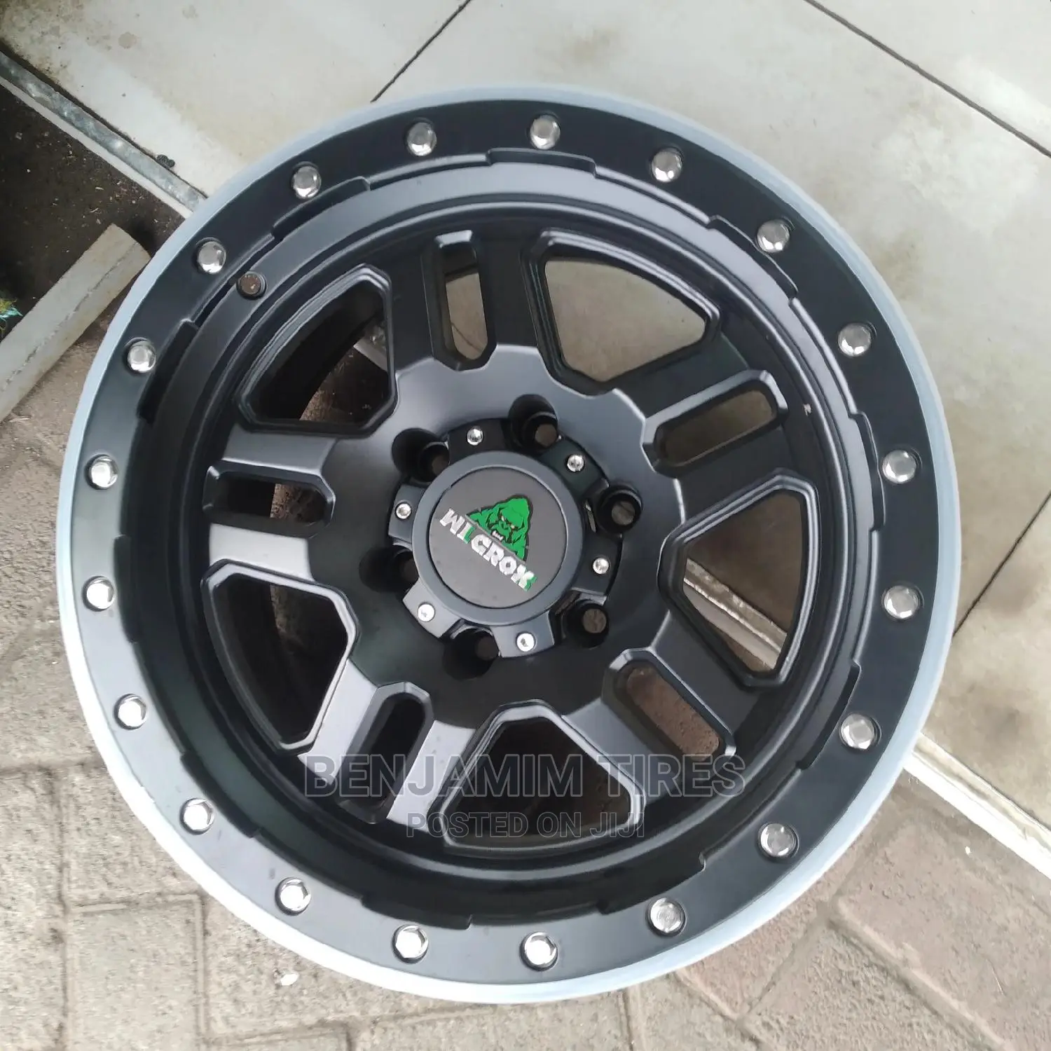 Alloy Rims Set Size 17 Inch 6 Holes for 4×4 E.G Prado Tx.