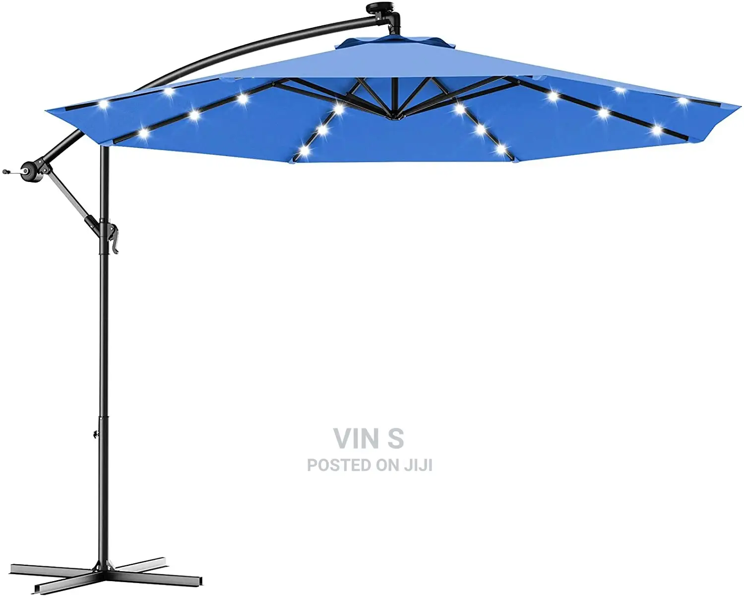 Solar Led Banana Umbrellas, Banana Umbrellas_