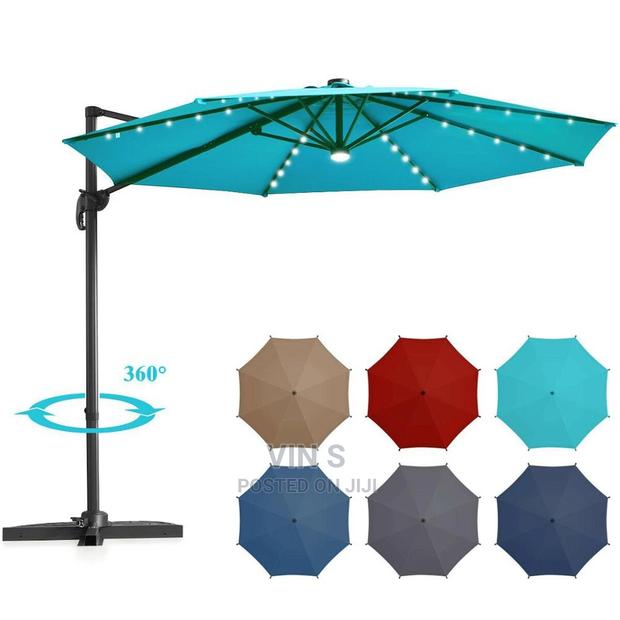 Hanging Umbrellas, Solar Led Hanging Umbrellas_