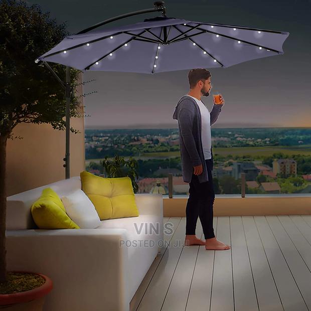 Patio Umbrella, Solar Led Patio Umbrella_ Patio Umbrella
