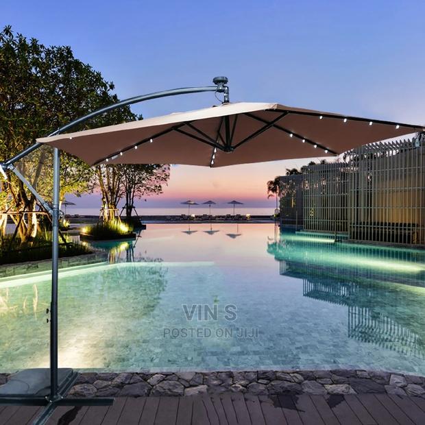 Patio Umbrella, Solar Led Patio Umbrella"