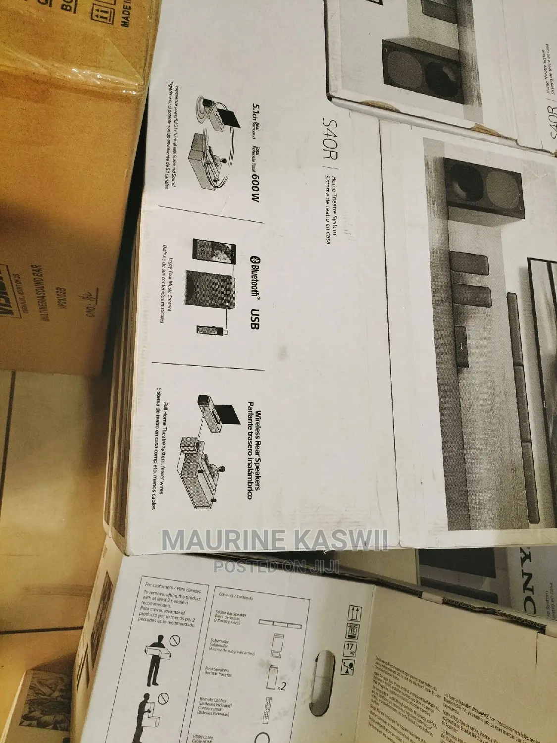 5.1ch Home Cinema With Wireless Rear Speakers | Ht-S40r