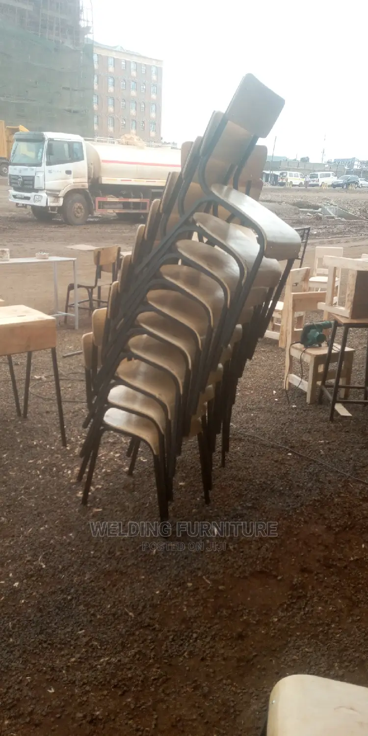 School Locker and Chairs