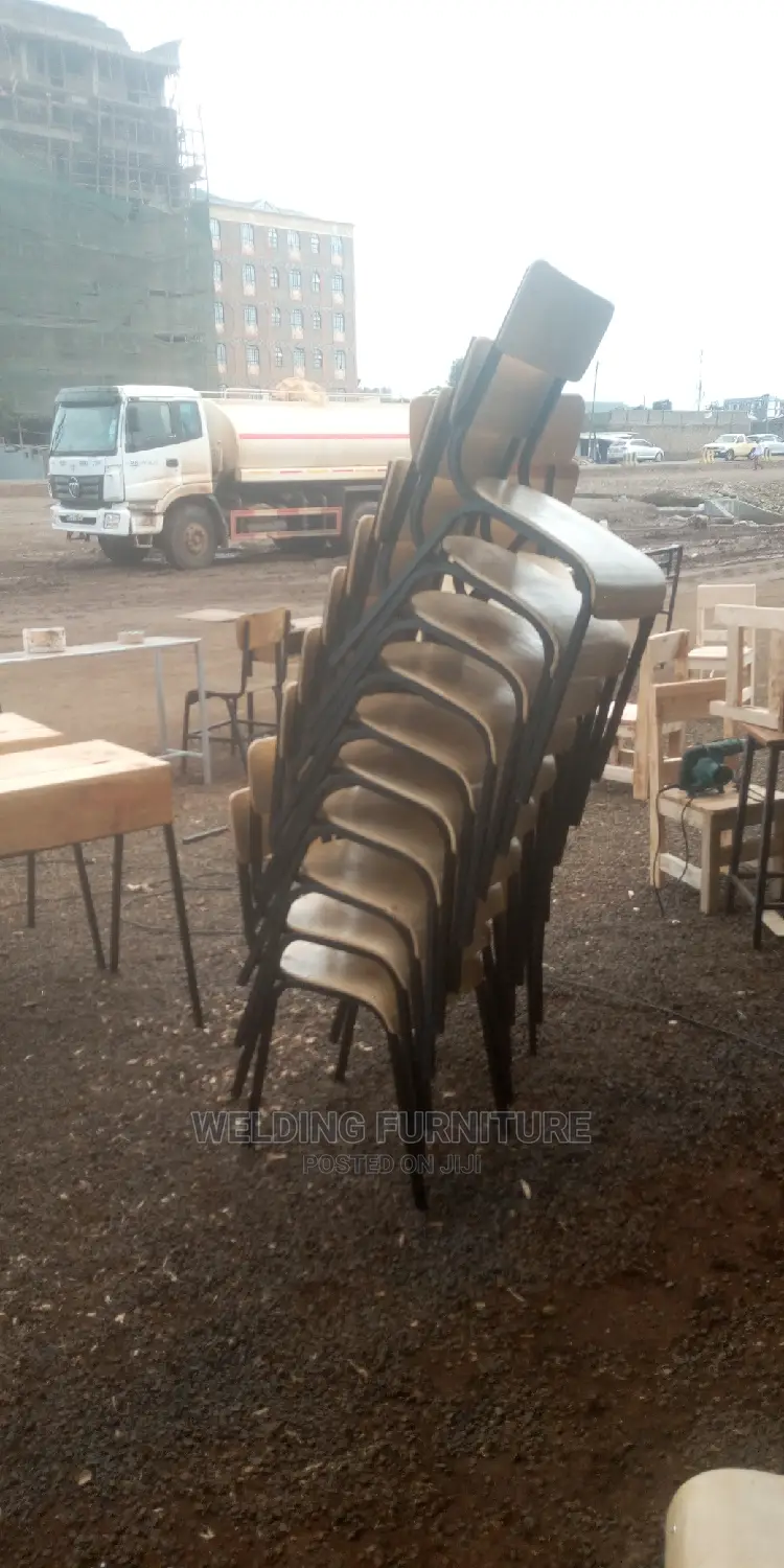 School Locker and Chairs