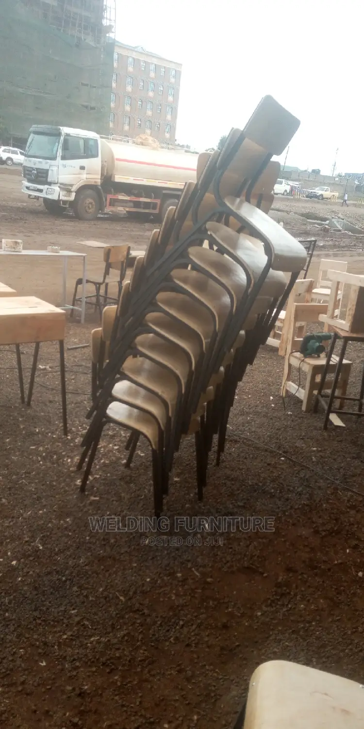 School Locker and Chairs
