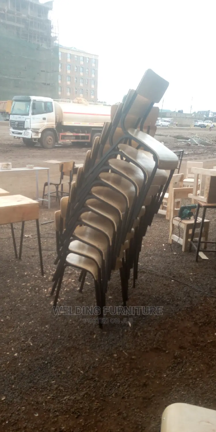 School Locker and Chairs