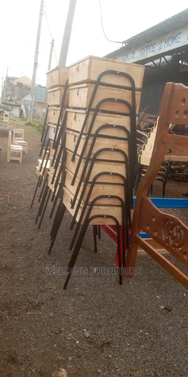 School Locker and Chairs