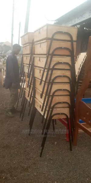 School Locker and Chairs