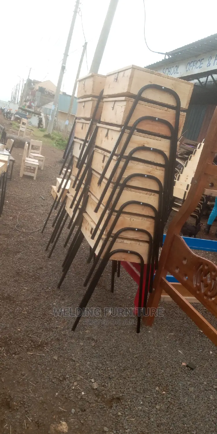 School Locker and Chairs