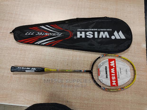 Wish Badminton Racket Fusiontec 777