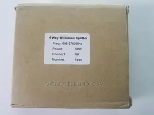 1× 4 Signal Booster Splitter