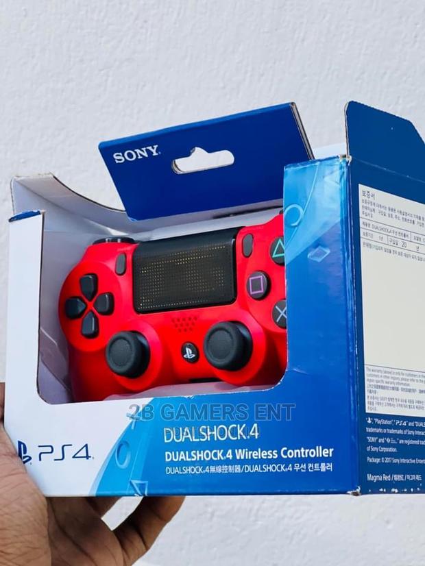 Play Station 4 Pad, Red - thumbnail 3