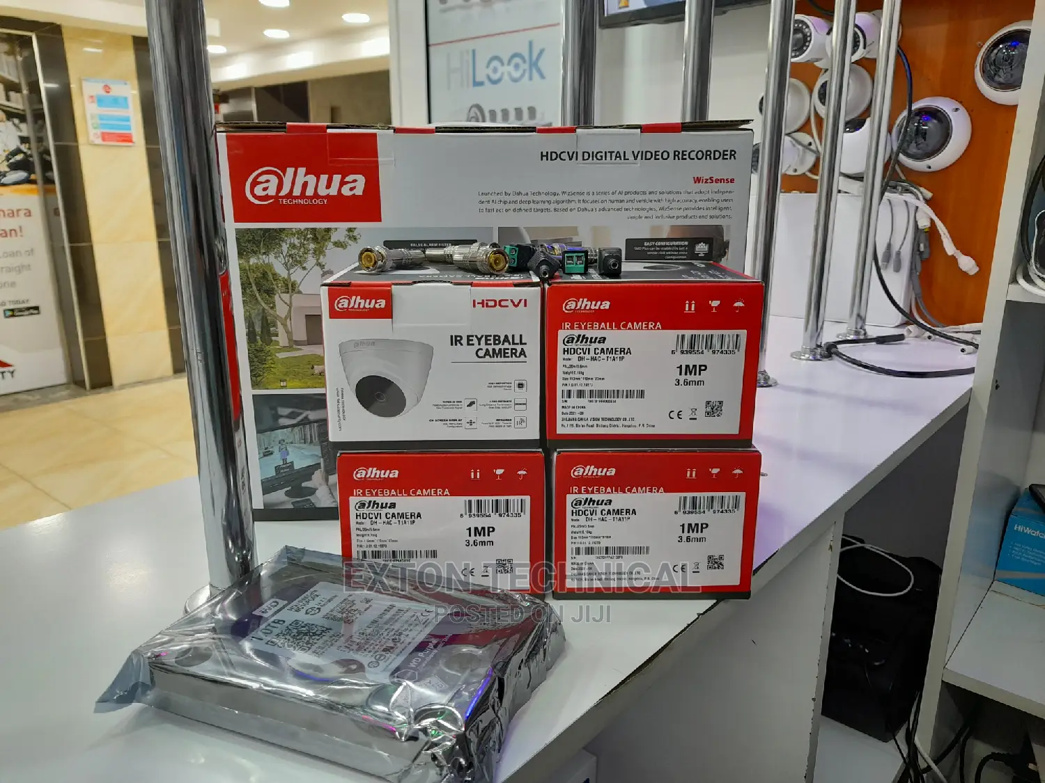 Dahua 4cctv Cameras Full Kit
