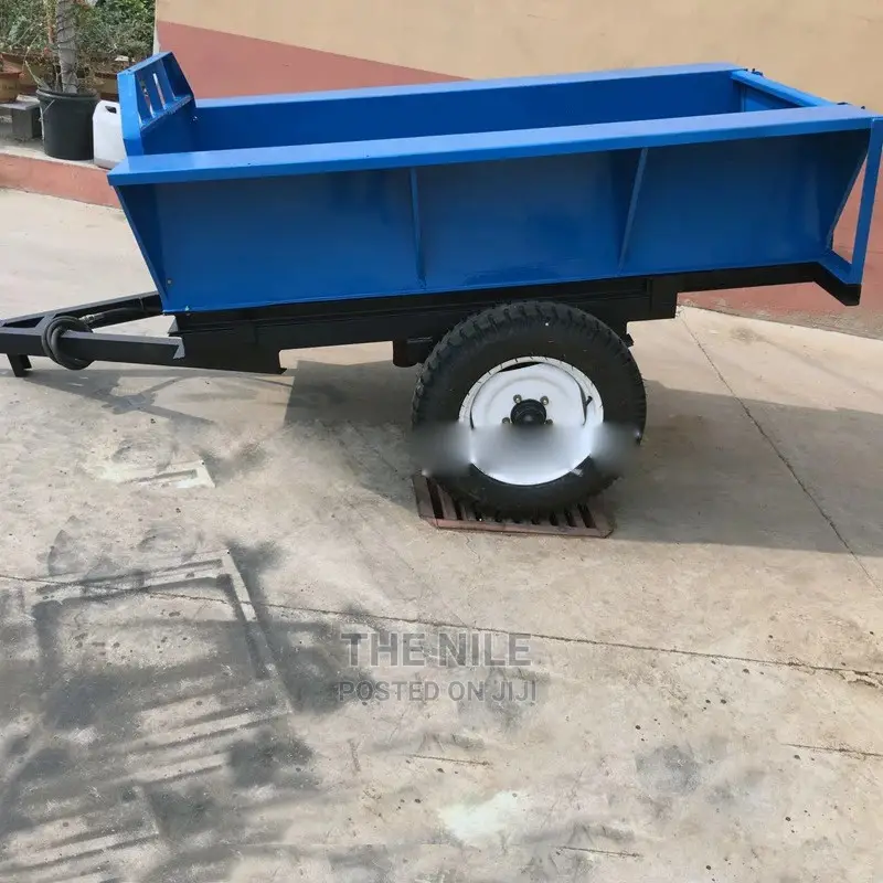 Unloading Trailer Wheel for Farm