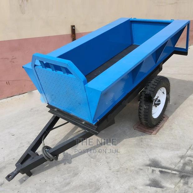 Unloading Trailer Wheel for Farm - thumbnail 2