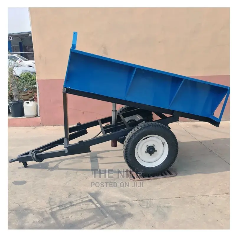 Unloading Trailer Wheel for Farm