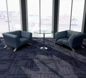 Grey Patterned Carpet Tiles