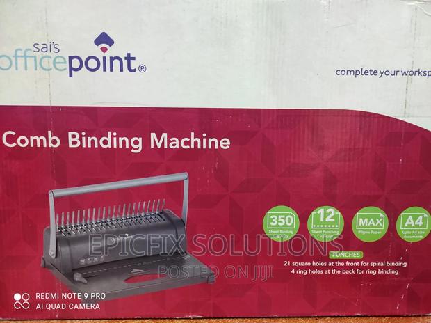 at Comb Binding Machine~,`~~ - main view