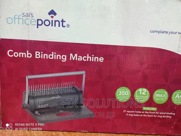 !~Comb Binding Machine(0)[] - main view
