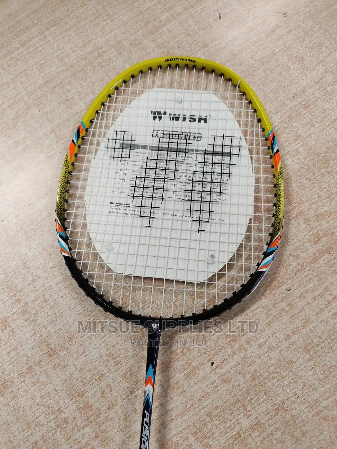 Wish Badminton Racket Fusiontec 777