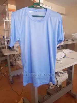 Sky Blue Plain T-Shirts