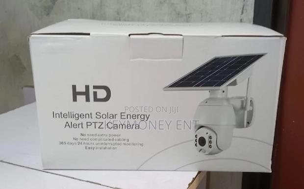 Intelligent Solar PTZ Camera With Motion Sensor - main view