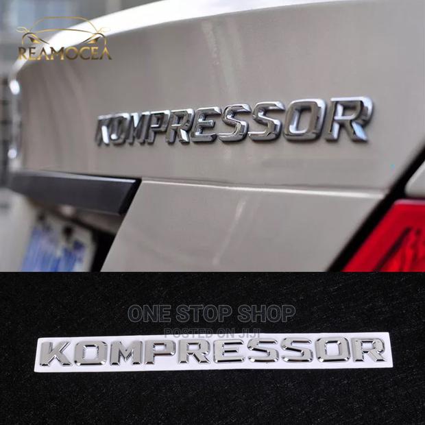 Kompressor Badge Emblem