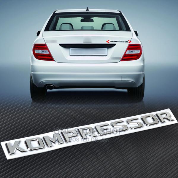 Genuine Mercedes Benz Kompressor Badge