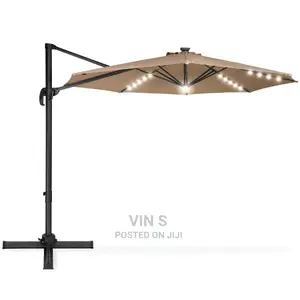 Solar Led Canopy Umbrellas- Patio Umbrellas, Patio Umbrella/