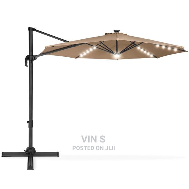 Solar Led Canopy Umbrellas- Patio Umbrellas, Patio Umbrella/