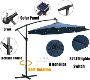 Solar Led Umbrellas, Solar Led Umbrellas+ Solar Led Umbrella
