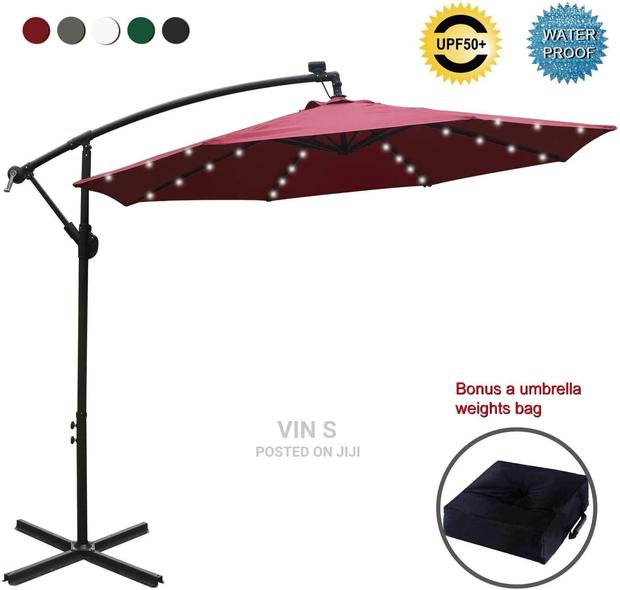 Patio Umbrellas+ Solar Led Patio Umbrellas,
