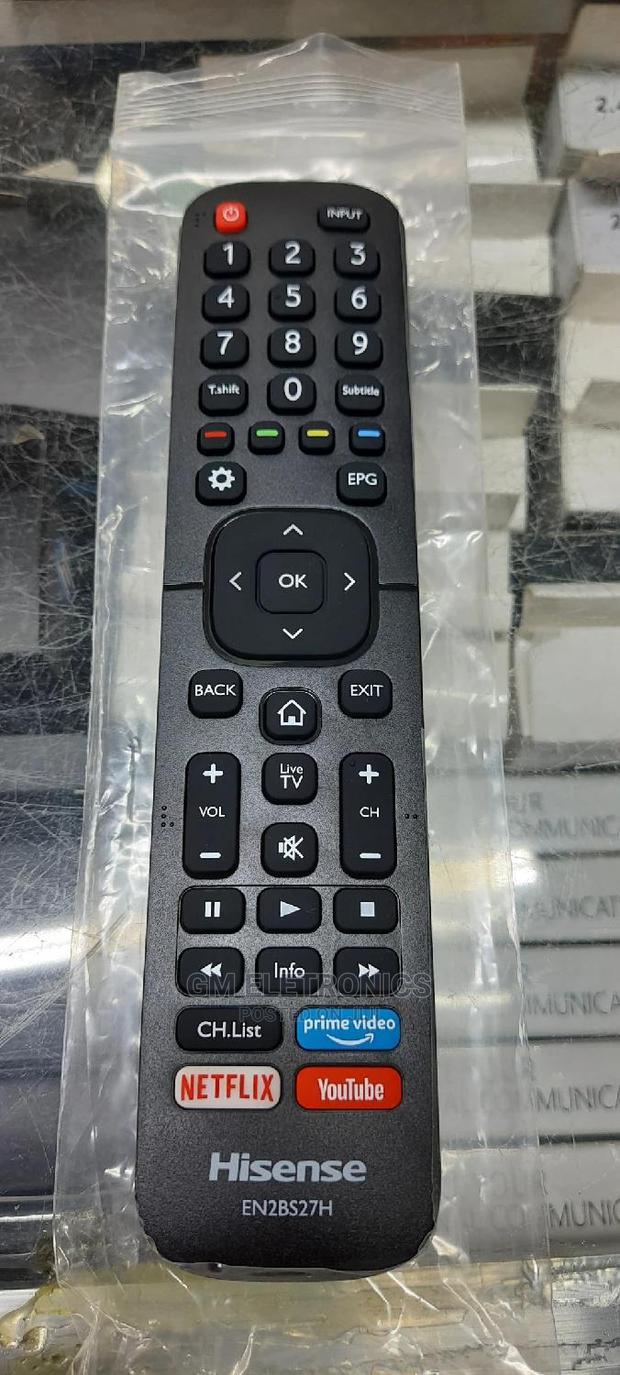 New Hisense (EN2BS27H) Replacement Remote.
