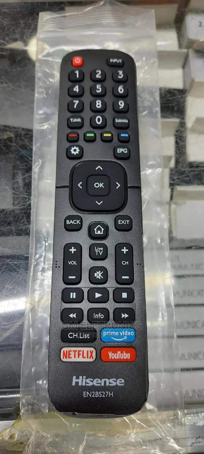 New Hisense (EN2BS27H) Replacement Remote.