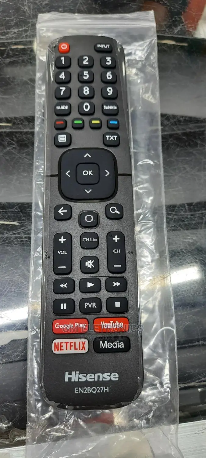 New Hisense ( EN2BQ27H) Replacement Remote.