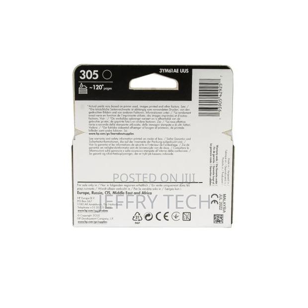 HP 305 Black Cartridge - HP 2320 Cartridge - thumbnail 2