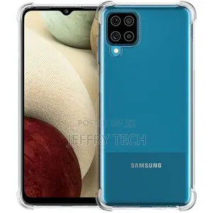 Galaxy A12 5G Case, Transparent Soft TPU Reinforced Corners