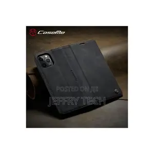 Leather Flip Case for iPhone 11 With Pockets