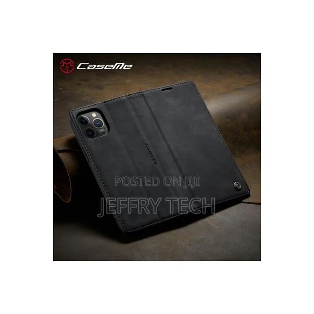 Leather Flip Case for iPhone 11 With Pockets - thumbnail 3