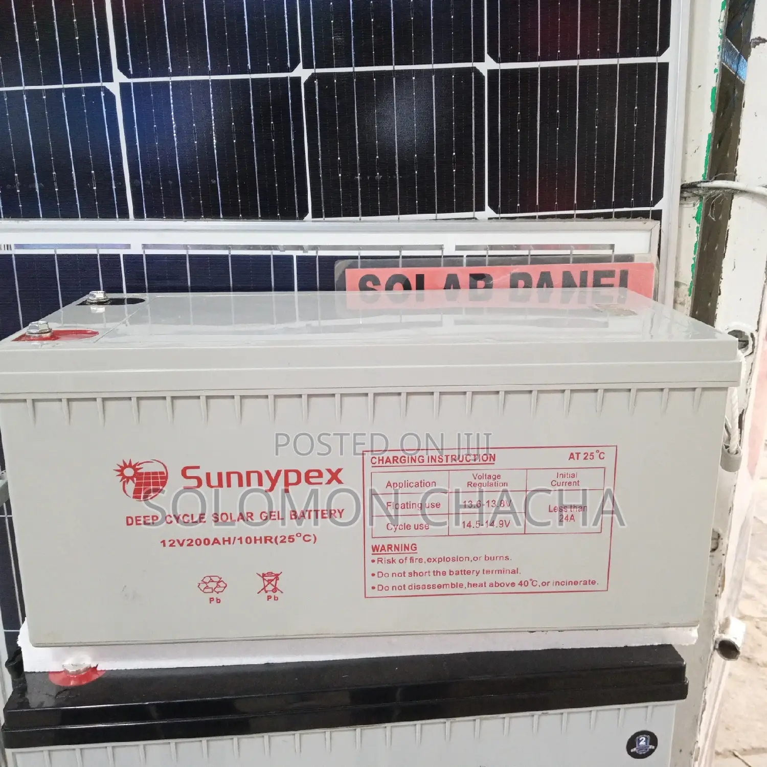Sunnypex 200ah 12v Battery