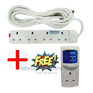 Power King King 4 Way Power Extension Cable White Plus GIFT - thumbnail 2