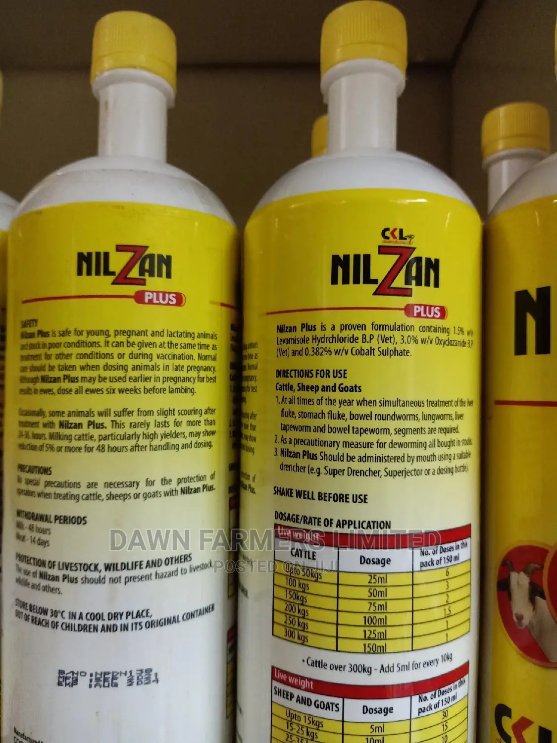 Nilzan PLUS 1lt 5 Lt