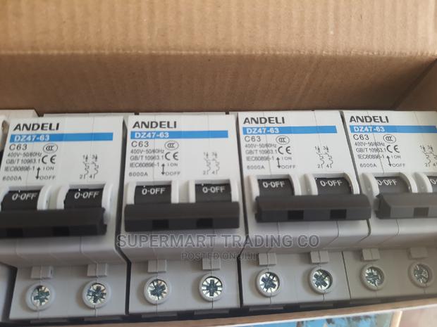 Andeli Double Pole 63A - main view