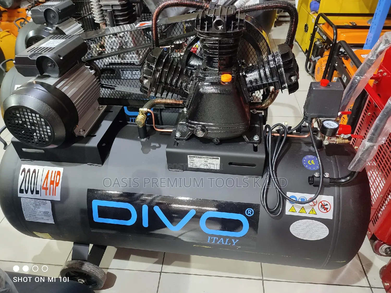 Air Compressors 200 Ltr 3 Pistonitaly