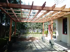 Pergola With Polycabonate Sheets