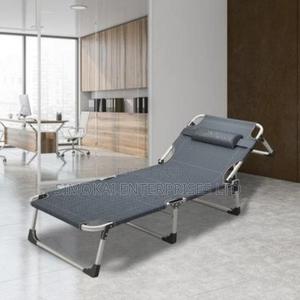 New Foldable Camping Bed With Pillow - thumbnail 2