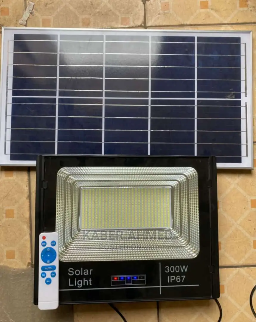 300w Solar Powered Leds Security Flood Lights in Nairobi Central Solar Energy, Kaber Ahmed