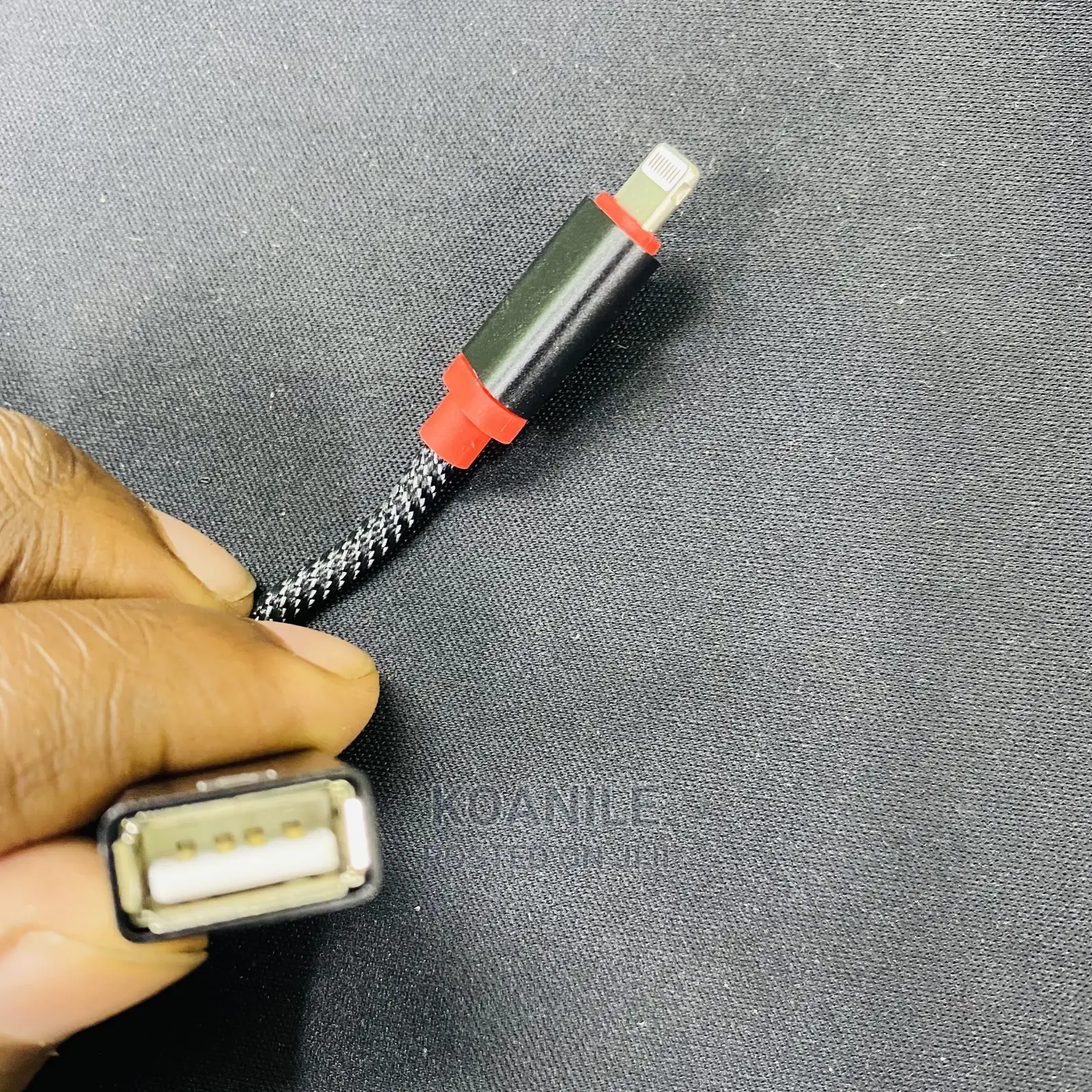 iPhone Lightning to USB OTG Cable for Camera