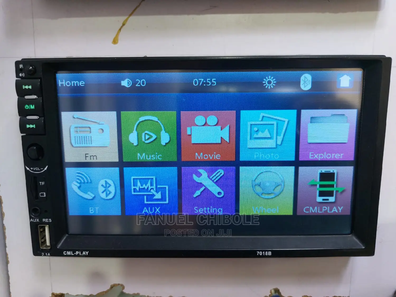 New Car Radio With Usb/Bluetooth/Fm