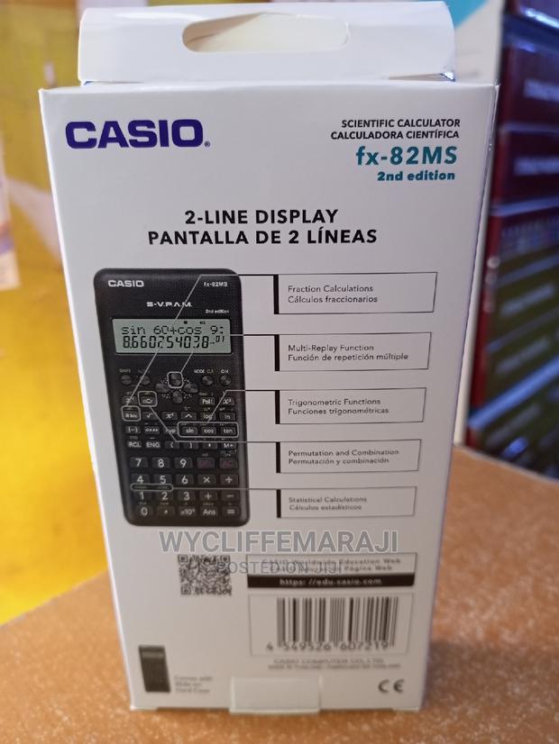 Casio Fx 82 Ms Scientific Calculator Second Edition - thumbnail 3